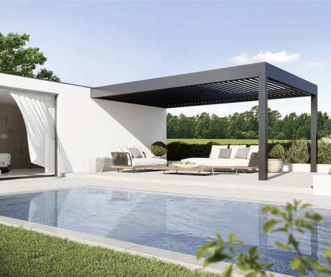 Das massgeschneiderte Somnium wird freistehend, an die Wand montiert oder überhängend mit maximalen Abmessungen von 6,0 m  ×  4,5 m und 3 m Höhe geliefert.