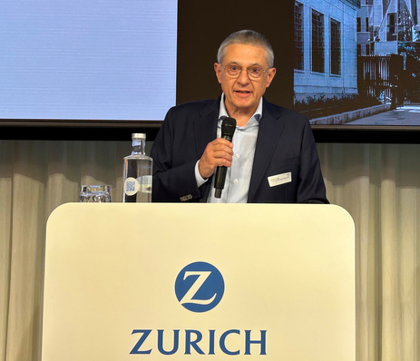 Danilo Pirotta, Geschäftsführer SIGAB bei der Begrüßung der Gäste