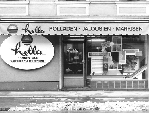 Seit Anfang der 1960er-Jahre setzt Hella auf sein Filialnetzwerk und Branding bei Handelspartnern. Im Bild: eine Filiale in Graz.