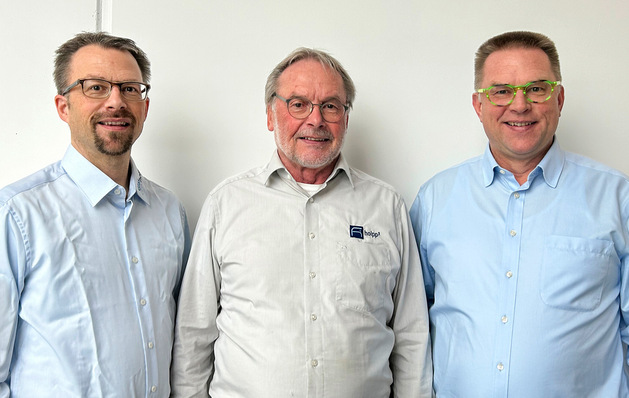 Von links: Christian Holpp, Vater Fritz Holpp und Markus Holpp, die Geschäftsführer des Unternehmens
