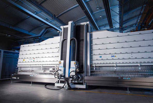 Am Stand von Forel in Düsseldorf werden auch diesmal wieder komplette Produktions-Linien zu sehen sein. Das umfasste neben einer vertikalen Isolierglas-Linie auch ein Line für die Glasbearbeitung.