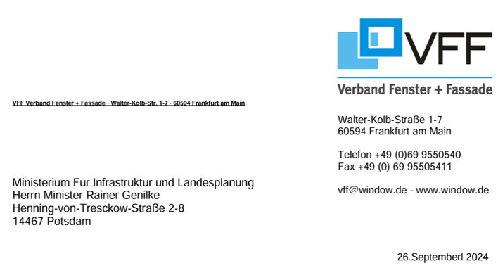 Der VFF hat den zuständigen Minister Rainer Genilke von Mecklenburg-Vorpommern, das aktuell die Präsidentschaft im Bundesrat innehat, direkt angeschrieben, um diesen Prozess im Bundesrat im Sinne unserer Branche zu korrigieren. Der VFF setzt sich damit für Änderungen am Kabinettsbeschluss ein und fordert die Rückkehr zum sogenannten Veranlasserprinzip mit vorheriger Erkundungspflicht des Bauherrn.