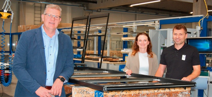 „Die Zusammenarbeit mit Gargiulo“, sagt Leiter Einkauf Christian Teuschel (r.), „klappt aus meiner Sicht völlig reibungslos. Wenn es einmal etwas zu klären gibt, ist das mit dem Gargiulo Vertrieb sofort möglich.“