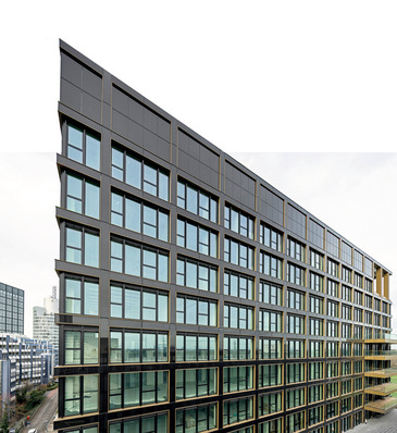 Das „Matchbox“ in Eschborn: Bürohaus mit Photovoltaikfassade von Schüco