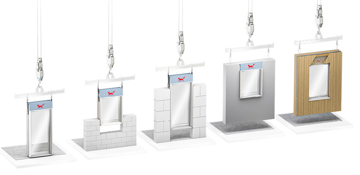 Auf der BAU 2025 präsentiert Beck+Heun Einsatzbeispiele der für serielles Bauen und Sanieren optimierten ­Produktlinien Windowment.