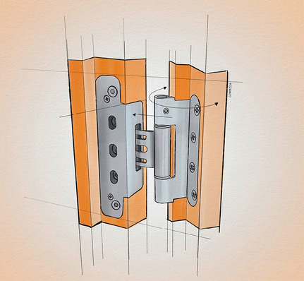 Ein Schwerpunkt von Basys zur BAU: „Combica 2647/2680 WF“ mit „Combica STV Inclino 3-D“. Das Band wird für die Einstellung der seitlichen Falzluft innerhalb der Bandaufnahme gekippt.