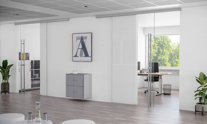 Auch Trennwandsysteme werden von Bohle auf der BAU 2025 präsentiert.