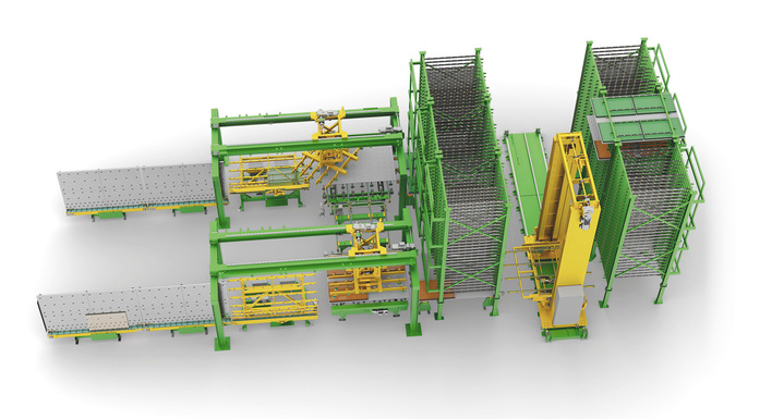 Mit dem neuen Hegla Sort Jet lassen sich für ISO-Hersteller die Produktions- und Versandprozesse deutlich ­flexibler und effizienter zu gestalten.