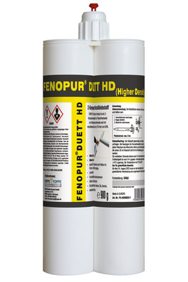 FENOPUR DUETT HD eignet sich für das Verkleben vieler Materialien, besonders für hochfeste Verklebungen von Aluminium-Eckwinkeln und -Profilen. Er zeichnet sich zudem durch eine hohe Schadstofffreiheit aus.