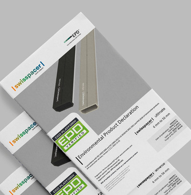 Swisspacer bietet die aktuell beste EPD für Warme Kante-Abstandhalter, so die Auskunft des Herstellers.