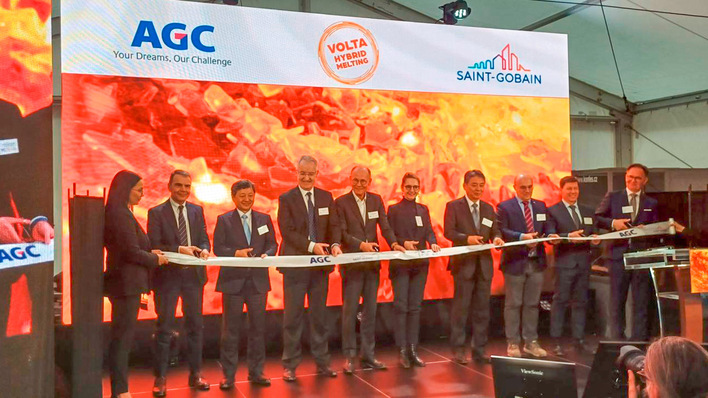 Bei der feierlichen Eröffnung der neuen Floatlinie in Tschechien