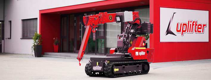 Der SG80 von Uplifter kann als Kran sowie als Pick & Carry Kran eingesetzt werden