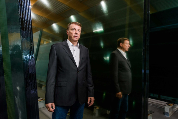 Alfred Thiele, Geschäftsführer von Thiele Glas