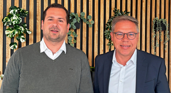 Andreas Grüb (l.) und Rainer Irouschek.