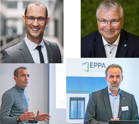 Bild: v.l.o.n.r.u.: Daniel Andres, Hermann Schmitz, Götz Schmiedeknecht, Patrick Seitz