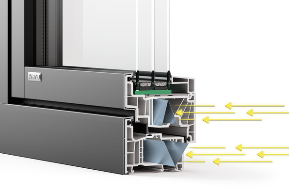 Beim Austausch alter Holz- oder Kunststofffenster aus den 1980er Jahren kann mit Impreo eine Energieeinsparung von bis zu 78 % erzielt werden.