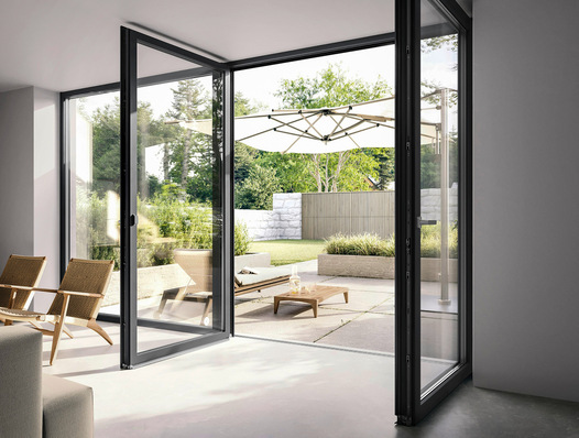 Stahlarmierungen sind bei Artevo Terra bis zu einer Flügelhöhe von 2,4 m nicht nötig.