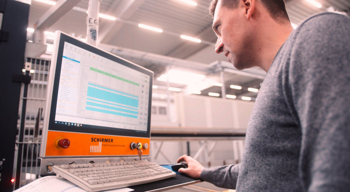 Andreas Lorenz verspricht erhebliches Kostensenkungspotenzial bei der Nutzung der BAZ in der Fensterfertigung.