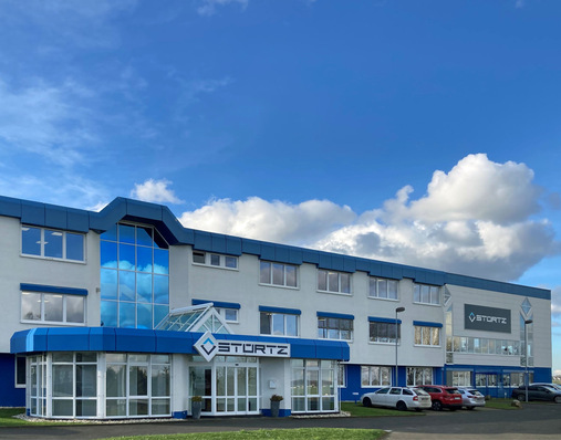 Der Stürtz-Hauptsitz in Neustadt / Wied