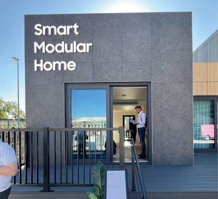 Hersteller wie Samsung etc. dominierten das Thema Smart Home.