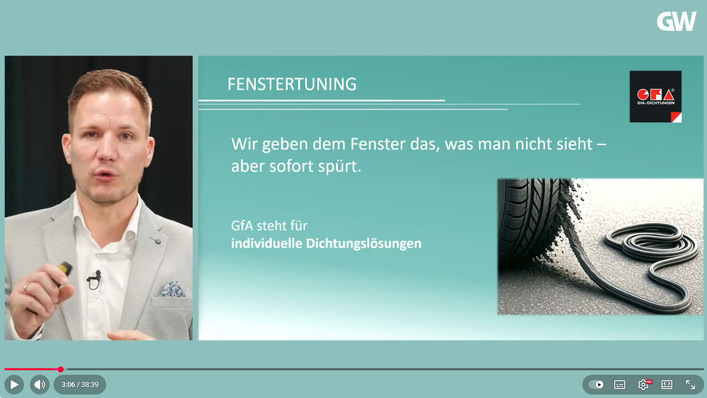 Nico Czok auf dem Thementag Fenstertuning