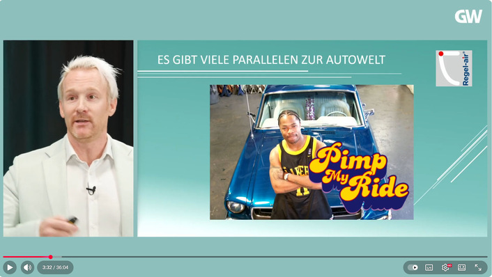 Thomas Verhoeven auf dem Thementag Fenstertuning