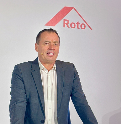 Der Vorstand der Roto Frank Holding AG: Christoph Hugenberg