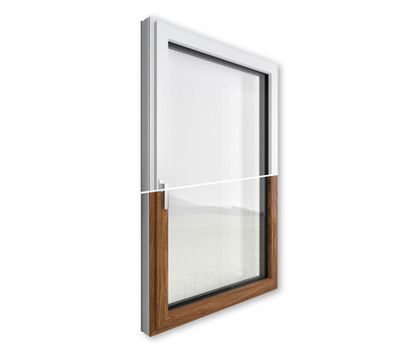 Die neue Digitaldruck-Technologie am Fenster gibt klassischen Kunststofffenstern ein völlig neues Erscheinungsbild.