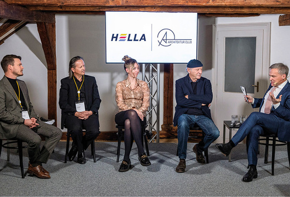 Der Hella Architektur Club fand am 4. November in der Bärenvilla in Wien statt.