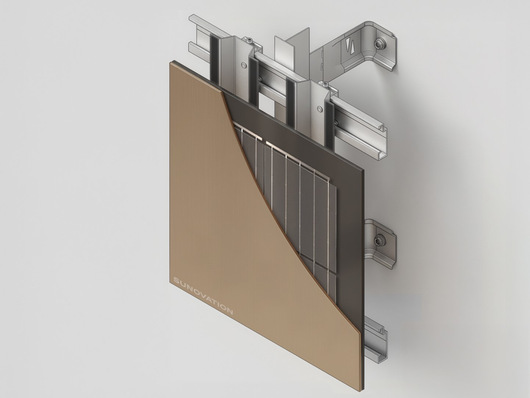 Das neue BIPV-Fassadenelement mit abZ von Sunovation
