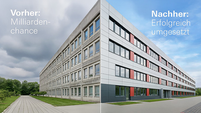 Die Schüco Finanzpaket‑Offensive übersetzt komplexe Vorgaben in praxistaugliche, effiziente und nachhaltige Lösungswege für die Umsetzung von Bauprojekten.