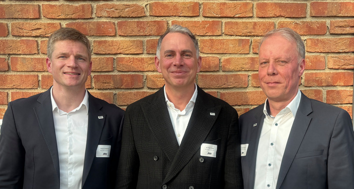 Das Aldra Führungsteam (v.l.) Hanjo Junkelmann, Jan-Peter Albers und Michael Siegmann
