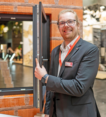 Moritz Ebert, CEO der 3E Datentechnik GmbH, treibt die Digitalisierung der gesamten Wertschöpfungskette im Fensterbau voran.