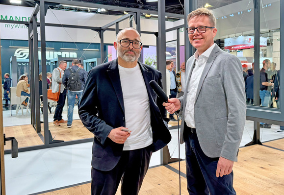 Co-CEO Till Schmiedeknecht im Gespräch mit GW-Chefredakteur Daniel Mund