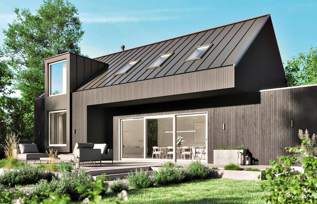 Ob urbaner Rückzugsort, Landhaus im Grünen oder idyllisches Vorstadthaus: ­Folierungen von edler Aluminiumoptik bis zur täuschend echten Holzmaserung ­sorgen für eine harmonische Integration in diverse Designkonzepte.