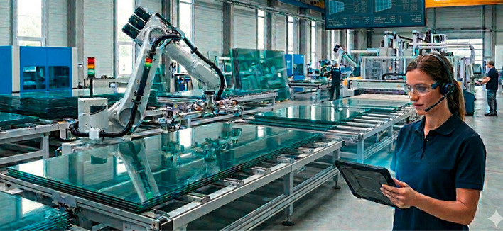 Eine KI für den professionellen Einsatz muss auf die Anforderungen des Glas-Betriebs zugeschnitten sein.