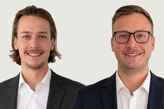 David (l.) und Patrick Schulze