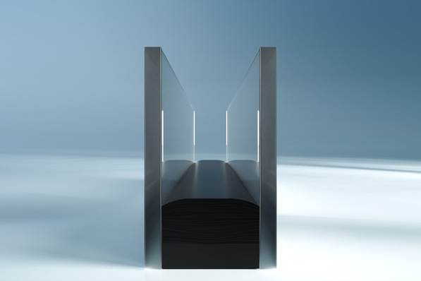 Kōfinity™ 4SG ersetzt im Isolierglas den herkömmlichen Aufbau aus Abstandhalterprofil, Trockenmittel und Primärdichtung.