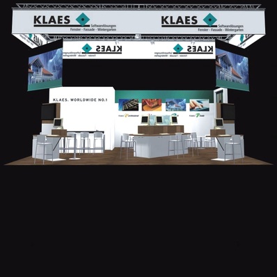 Klaes-Messestand auf der BAU