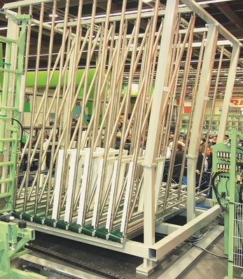 Idealer ­AusgleichspufferDas automatische Abstapelregal ASRflex von Urban