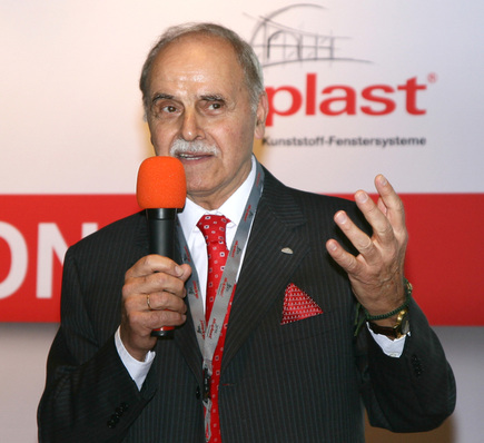 aluplast-Gründer Manfred Seitz in Ettlingen.