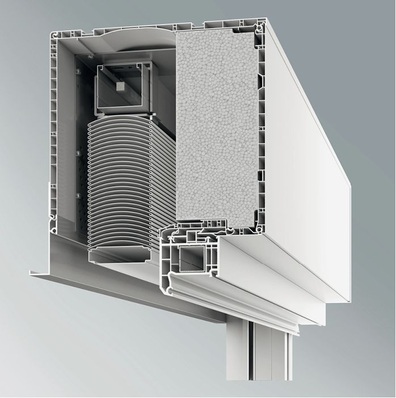 Wärmedämmung im Exte Elite XT mit Spezialdämmkeil.
