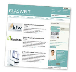 
Auf der neuen GLASWELT-Website wurde die Navigation jetzt noch übersichtlicher gestaltet.
