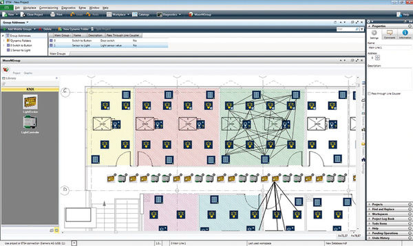 
Mit speziellen Softwareprogrammen können Szenarien und Produktverknüpfungen jederzeit angepasst werden. 
