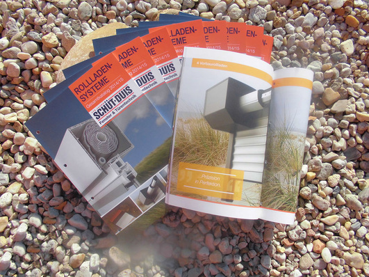 Das hochwertige Angebot in den Bereichen Aufsatz-, Vorsatz- und Neubau wurde in einem neu erstellten Katalog Rollladensysteme zusammengefasst.