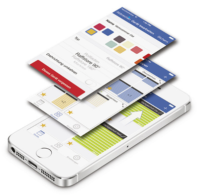 
Mit Wischen oder Tippen soll die Bedienoberfläche der Onyx-App am iPhone nahezu intuitiv vom Benutzer bedient werden können.




