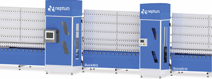 
Bei den Anlagen von Neptun gibt keine Einschränkungen für die Laufrichtung der Werkstücke, diese kann der Bediener nach Belieben frei wählen.
