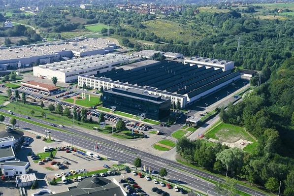 Produktion auf über 80.000 Quadratmeter in Bielitz/Polen.