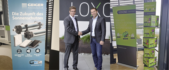 



Die Zukunft des Sonnenschutzes wollen Geschäftsführer Dr. Marc Natusch und Martin Öller zusammen mit ihren Teams einläuten. 
