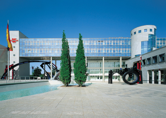 Das Würth-Verwaltungsgebäude in Künzelsau